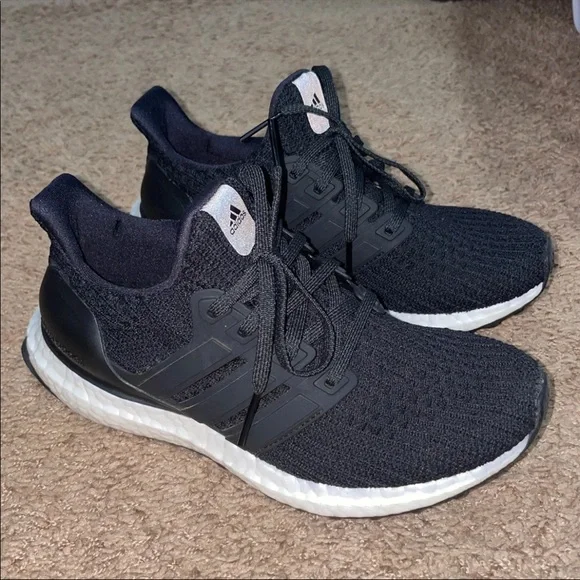 adidas | Shoes | Adidas Womens Ultra Boost 4 Core Black | Poshmark